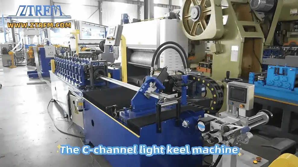 Stud and Track Roll Forming Machine for High-Speed Production